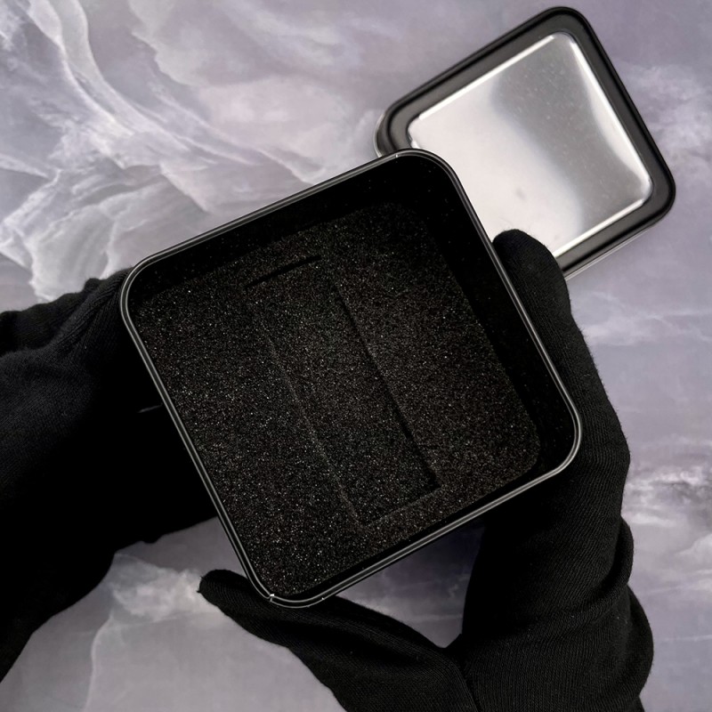 Коробочка Skmei BOXMA2 English Tin Box Black для годинників металева чорна