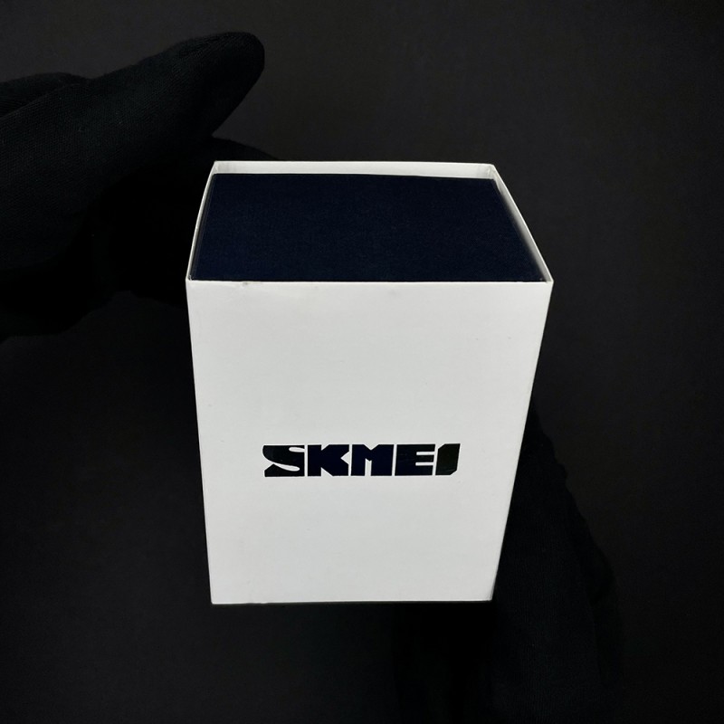 Коробочка Skmei BOXPD1 Blue-White Box для зберігання годинників у синьо-білому кольорі