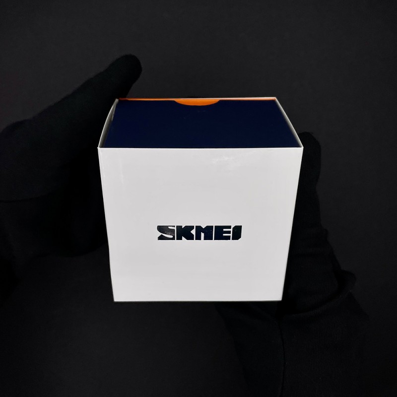 Коробочка Skmei BOXPF1 Blue-Orange Box для зберігання та подарунку годинників Boxes