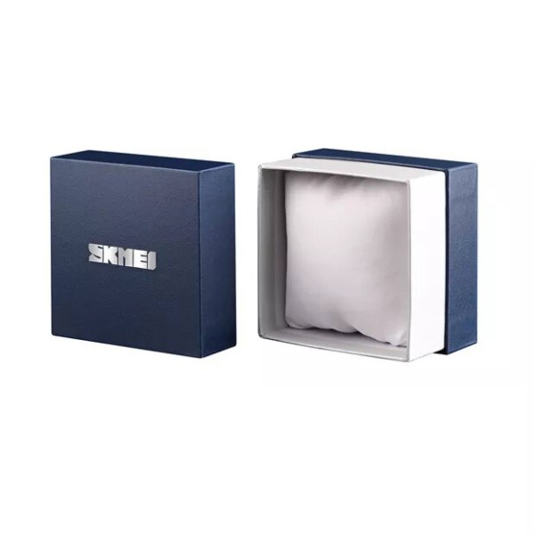 Подарункова коробочка Skmei BOXPG1 Square Blue-White Box для наручних годинників