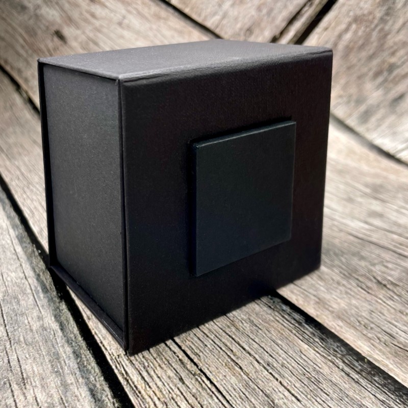 Подарочная картонная коробочка для часов Boxes черная универсальная (SKU: 1000-0256)