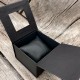 Подарочная картонная коробочка для часов Boxes черная универсальная (SKU: 1000-0256)