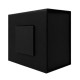 Подарочная картонная коробочка для часов Boxes черная универсальная (SKU: 1000-0256)