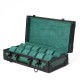 Скринька для зберігання 12 годинників Boxes зелена (SKU: 1000-0283) — кейс для колекції