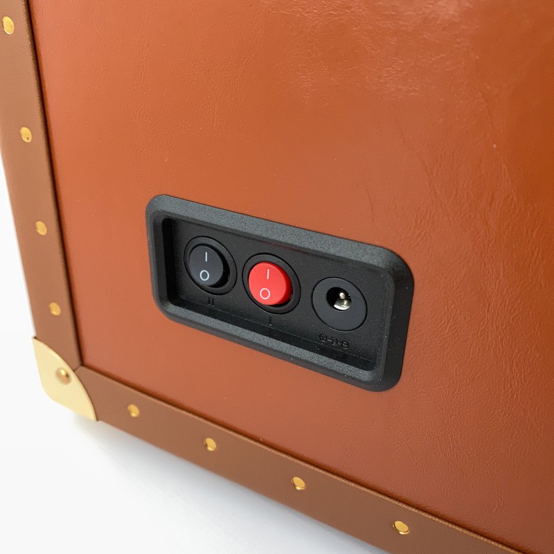 Шкатулка для четырех часов с автоподзаводом Boxes коричневая (1000-0293)