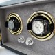 Скринька для двох годинників з автопідзаводом Boxes 1000-0294, чорна матова
