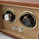 Коробка для двох годинників з автопідзаводом Boxes коричнева (1000-0296)