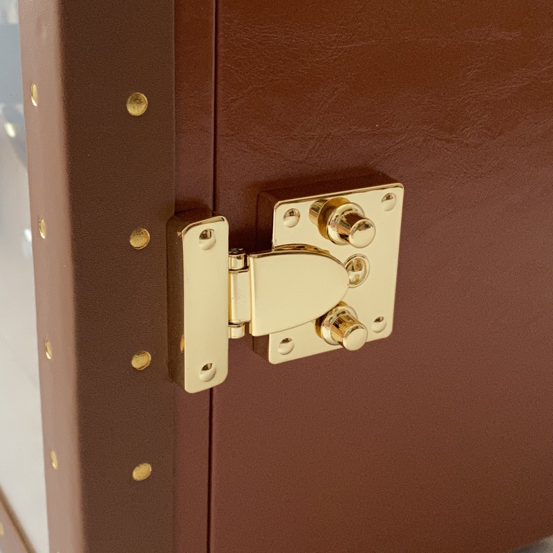 Коробка для двох годинників з автопідзаводом Boxes коричнева (1000-0296)