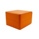 Коробка для годинника Boxes Style шкіряна помаранчева (SKU: 1000-0303) для зберігання та подарунку