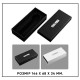 Коробочка Skmei Thin Black box для годинників — фірмовий футляр Boxes чорного кольору