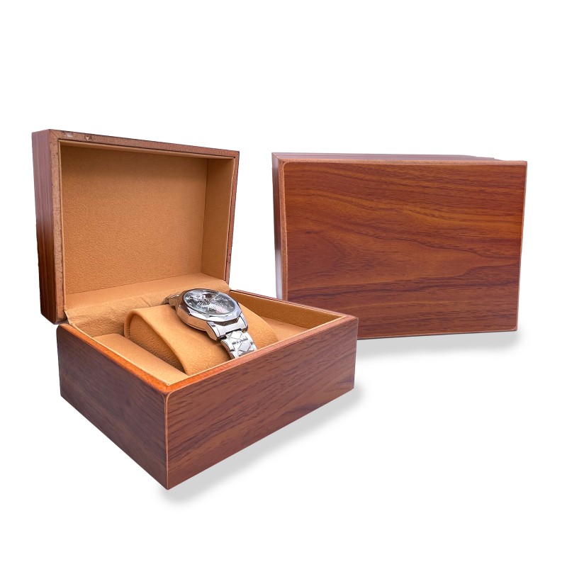 Коробочка для годинника Boxes Wood Brown (1000-0331) — дерев'яний футляр для зберігання аксесуарів