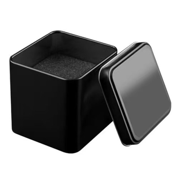 Коробочка металлическая квадратная Boxes для часов и подарков (SKU: 1000-0334)