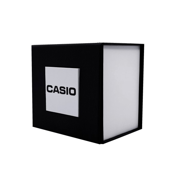 Подарункова картонна коробочка для годинника Boxes чорно-біла Casio (SKU: 1000-0350) для зберігання