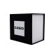Подарункова картонна коробочка для годинника Boxes чорно-біла Casio (SKU: 1000-0350) для зберігання