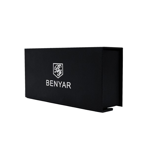 Коробочка для годинника чорна Benyar Boxes (1000-0351) — універсальний футляр для зберігання