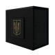Подарочная картонная коробочка для часов Boxes черная с трезубом (1000-0368)
