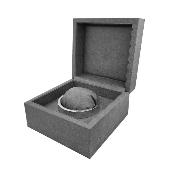 Коробочка для годинника Boxes 1020 сіра — футляр для зберігання аксесуарів (SKU: 1000-0370)