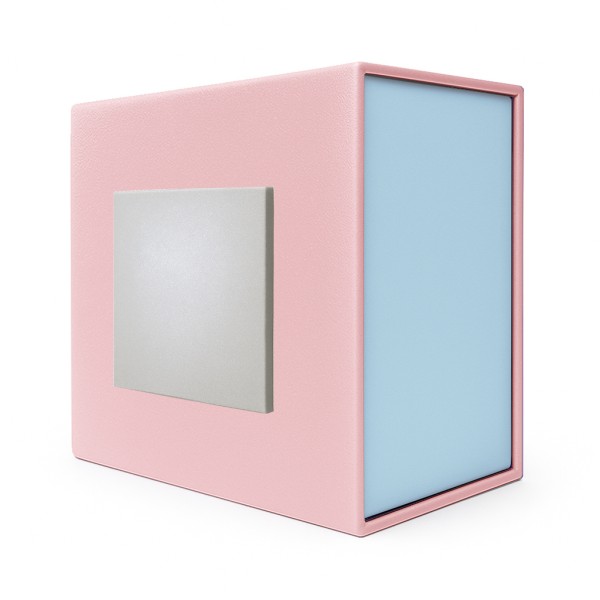 Подарункова картонна коробочка для годинника Boxes рожево-блакитна (SKU: 1000-0384)