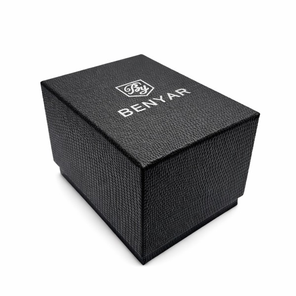 Коробочка для годинника Benyar Black Boxes чорна універсальна упаковка для зберігання