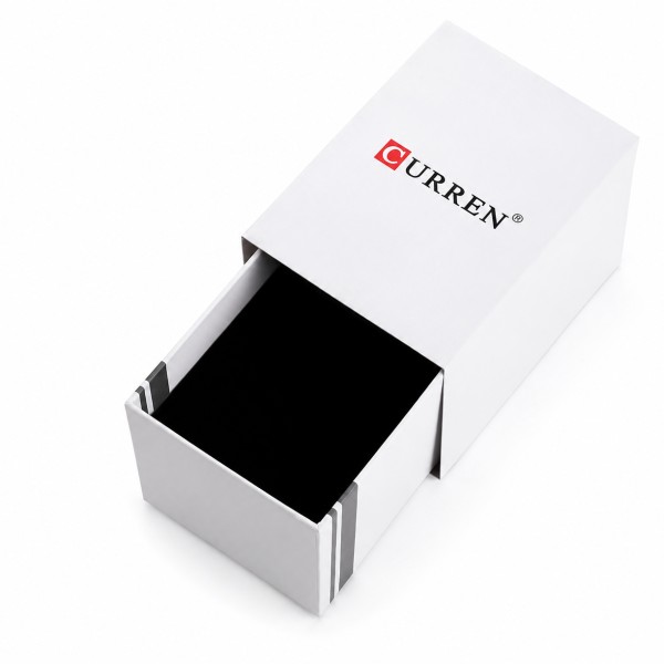 Коробочка для металевого браслета Boxes Сurren White білого кольору для зберігання аксесуарів