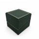 Подарункова картонна коробочка для годинника AWARDER Green (SKU: 1000-0413) темно-зеленого кольору