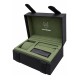Картонная коробочка для часов AWARDER Black-Green (1000-0418) подарочная упаковка