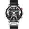 Curren 8329 Black-Silver
