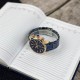 Мужские наручные часы Curren 8351 Blue-Cuprum с хронографом и календарем