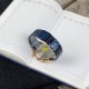 Мужские наручные часы Curren 8351 Blue-Cuprum с хронографом и календарем