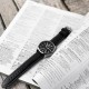 Мужские часы Curren 8379 Silver-Black с кварцевым механизмом и календарем