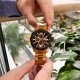 Мужские наручные часы Curren 8336 Gold-Black с хронографом и металлическим браслетом
