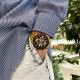 Мужские наручные часы Curren 8336 Gold-Black с хронографом и металлическим браслетом