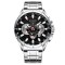 Curren 8363 Silver-Black