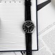 Мужские наручные часы Curren 8365 Silver-Black с серебристым корпусом и кожаным ремешком