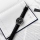 Мужские наручные часы Curren 8365 Silver-Black с серебристым корпусом и кожаным ремешком