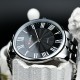 Мужские часы Curren 8422 Silver-Black со стальным браслетом и минеральным стеклом