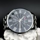 Мужские часы Curren 8422 Silver-Black со стальным браслетом и минеральным стеклом