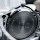 Мужские часы Curren 8422 Silver-Black со стальным браслетом и минеральным стеклом