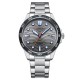 Мужские классические часы Curren 8426 Silver-Grey с серебристым металлическим браслетом и датой