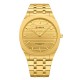 Мужские классические часы Curren 8444 Gold в золотистом цвете с металлическим браслетом