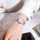 Женские наручные часы Curren 9094 Silver-White в классическом стиле из нержавеющей стали