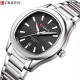 Curren 8474 Silver-Black STOPPED