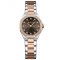 Curren 9100 Silver-Rose Gold-Brown