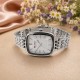 Жіночий годинник Curren 9093 Silver-White у класичному стилі зі сріблястим браслетом