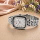 Жіночий годинник Curren 9093 Silver-White у класичному стилі зі сріблястим браслетом