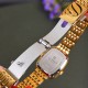 Жіночий годинник Curren 9093 Gold-Green з золотистим браслетом та зеленим циферблатом