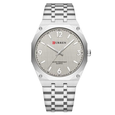 Curren 8504 Silver