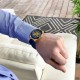 Мужские механические часы Gusto Skeleton Blue-Gold с автоподзаводом и синим браслетом