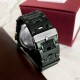 Мужские спортивные часы Sanda 739 Black-Silver с комбинированным циферблатом и подсветкой