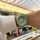 Спортивные женские часы Sanda 6005 Green с комбинированным циферблатом и подсветкой